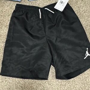 Boys Jordan Black Athletic Shorts